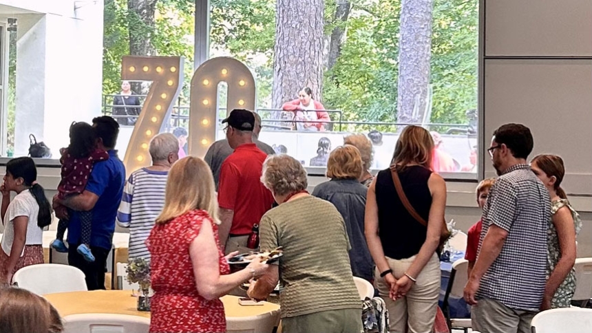 Our Lady of Lourdes celebrates its 70th