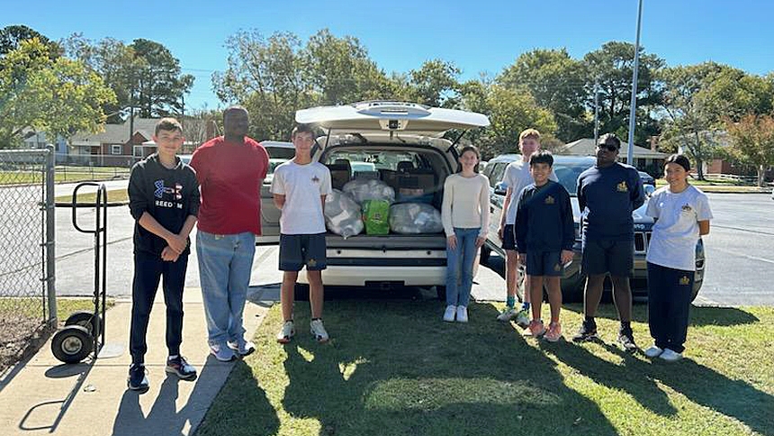 Schools helping schools: Raleigh Catholic schools pledge over $68,000 for hurricane relief