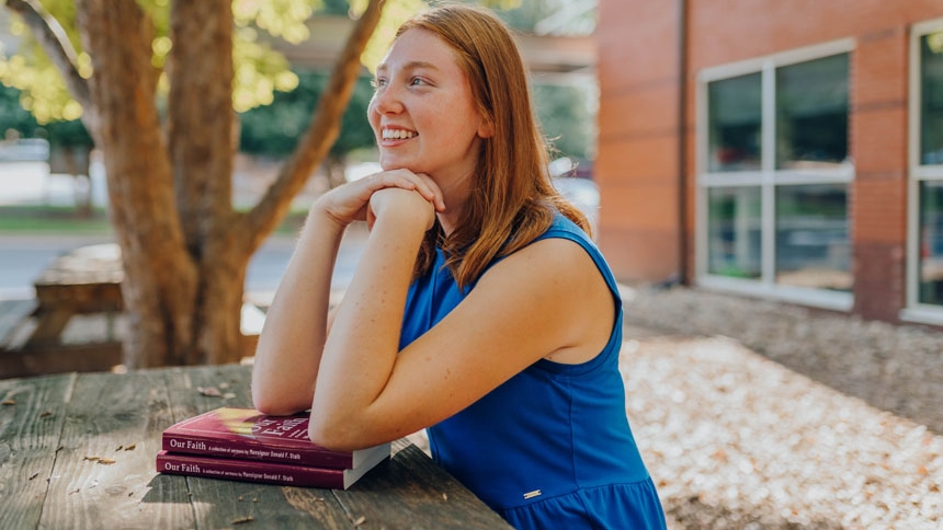 ‘To hear that again’ Student compiles, edits book of priest’s homilies