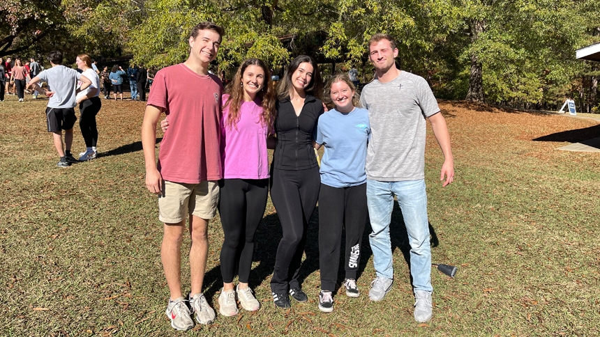 Unrivaled: College Catholics gather for sporting event