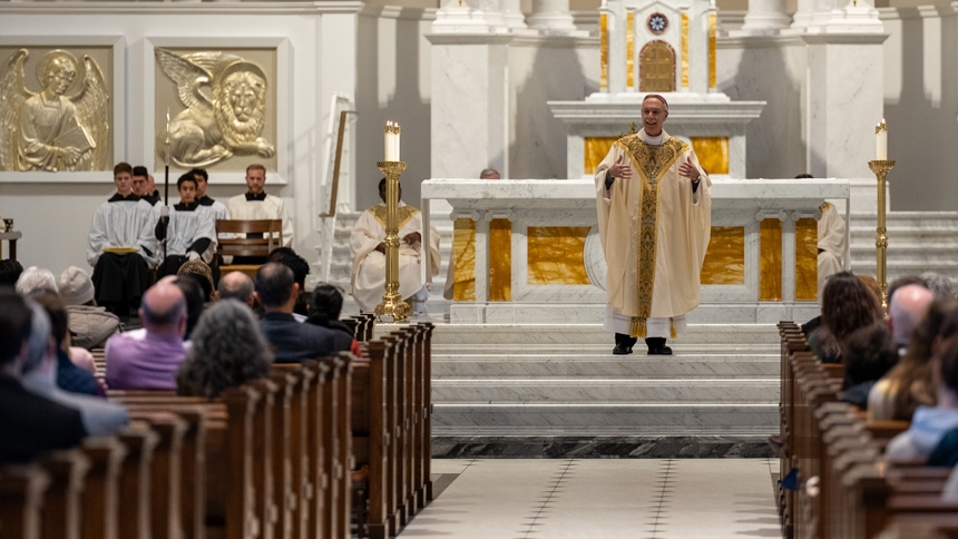 'Become apostles for life,' bishop encourages at diocesan Mass for Life