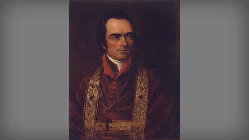 Bishop John England, Courtesy of Diocese of Charleston Archives