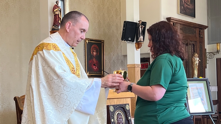 Ladies AOH observes St. Brigid feast day