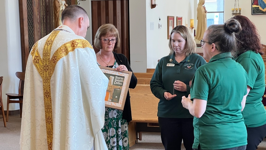 Ladies AOH observes St. Brigid feast day