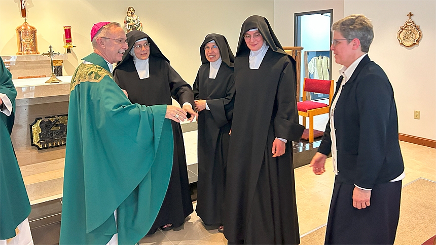 Oblate Sisters visit diocese