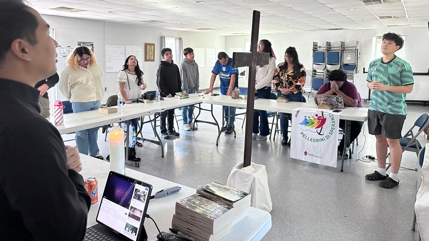 Parish welcomes Jubilee; youth ready to walk with hope