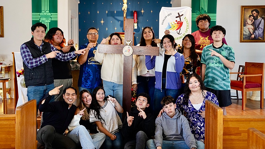 Parish welcomes Jubilee; youth ready to walk with hope