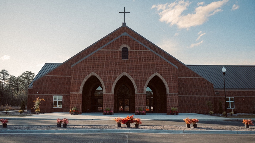 Sacrifice and sacrifice: All Saints Parish has new church 