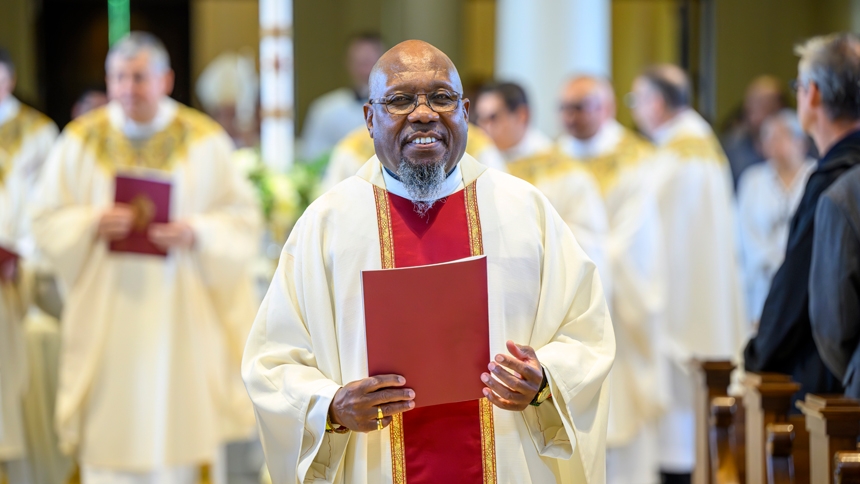 ‘A beautiful occasion’ Diocese celebrates Chrism Mass and incardination of Father Pius