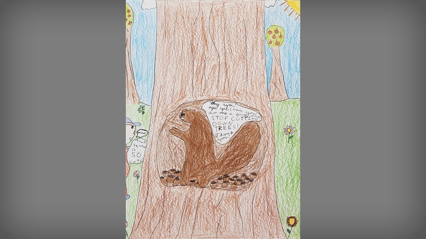 Tripp, 3rd grade, Our Lady of Lourdes School