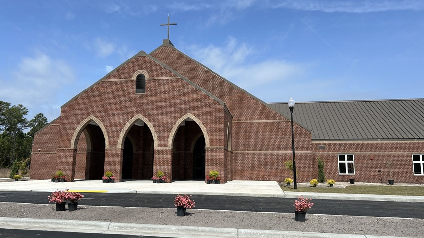 Sacrifice and sacrifice: All Saints Parish has new church 