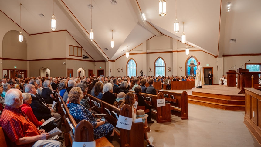 Sacrifice and sacrifice: All Saints Parish has new church 