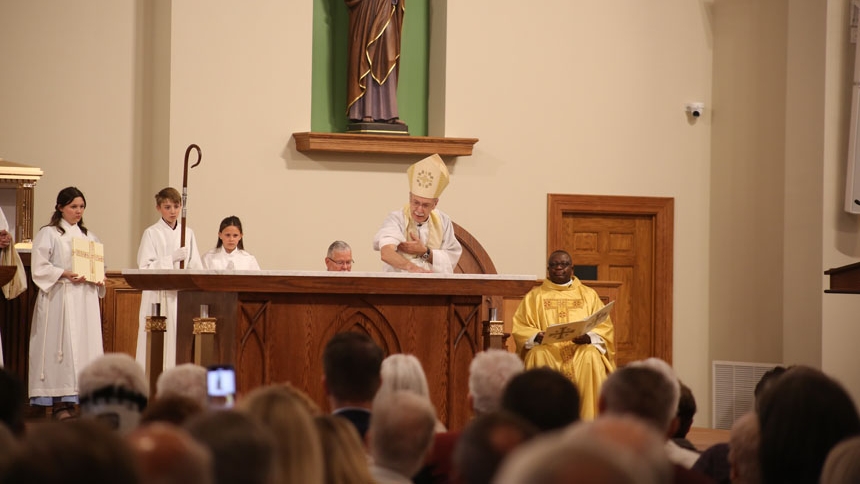 Sacrifice and sacrifice: All Saints Parish has new church 