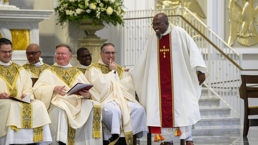 ‘A beautiful occasion’ Diocese celebrates Chrism Mass and incardination of Father Pius