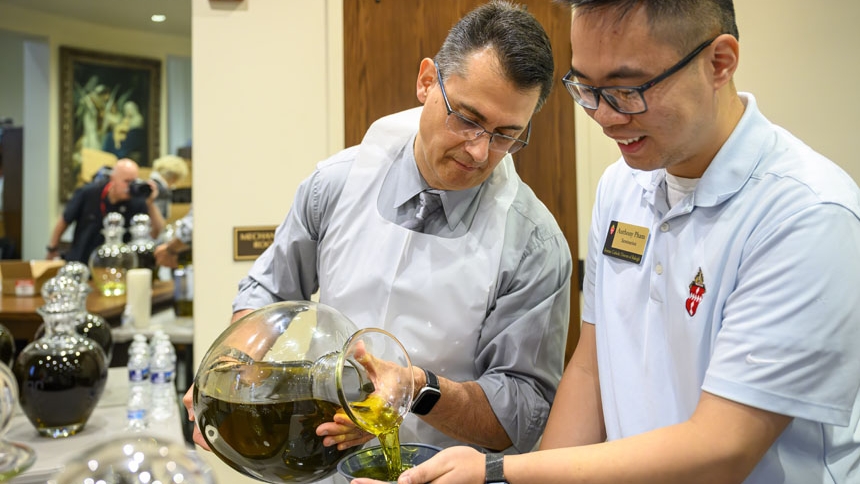 ‘A beautiful occasion’ Diocese celebrates Chrism Mass and incardination of Father Pius