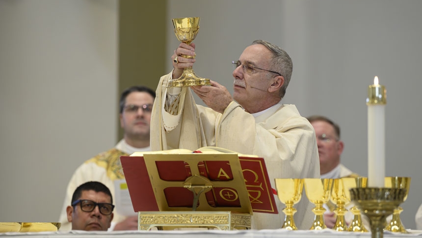 ‘A beautiful occasion’ Diocese celebrates Chrism Mass and incardination of Father Pius