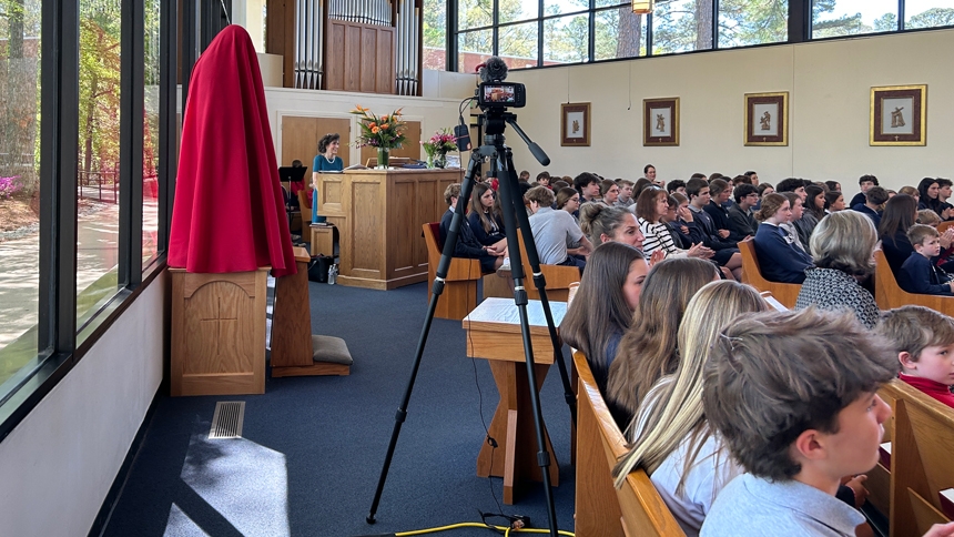 Lewis Award and OLL School honor Christine Brennan