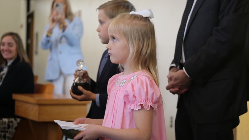Lewis Award and OLL School honor Christine Brennan