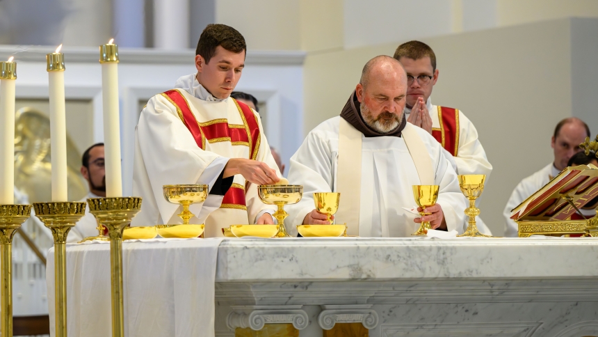 Drew Navarro is ordained to transitional diaconate