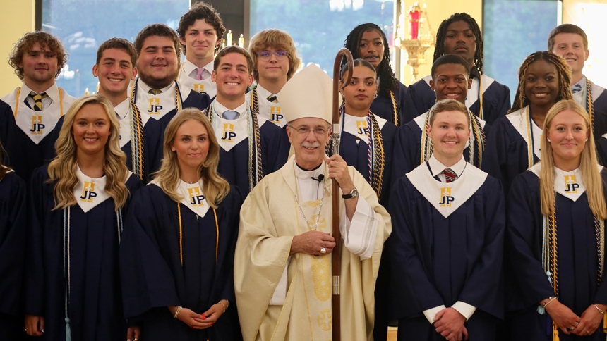JPII High School community celebrates baccalaureate