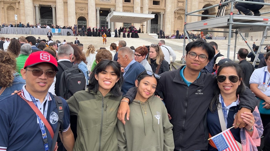 Diocese of Raleigh 'Couples for Christ' attend Pope Leo's first general audience