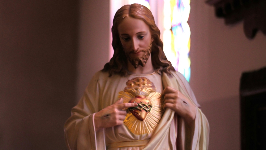 Sacred Heart of Jesus (Photo by Jonathan Dick, OSFS on Unsplash)