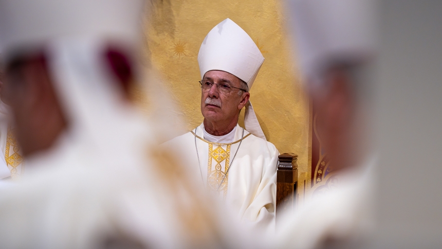 Atlanta Province bishops meet in Charlotte (Photo by Troy C. Hull, Catholic News Herald)