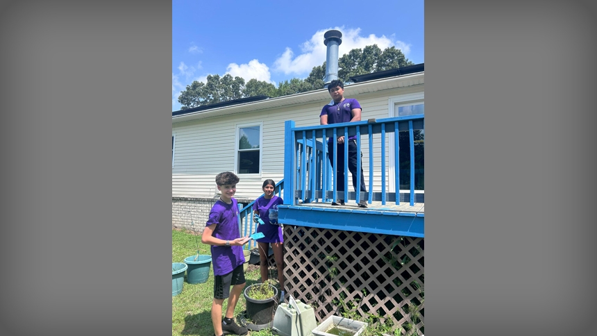 Roanoke Rapids welcomes Florida teens on mission trip