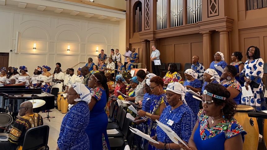 African Heritage Mass celebrated at Holy Name of Jesus Cathedral