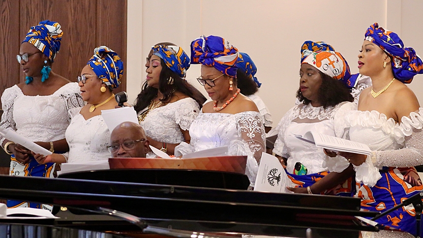 African Heritage Mass celebrated at Holy Name of Jesus Cathedral