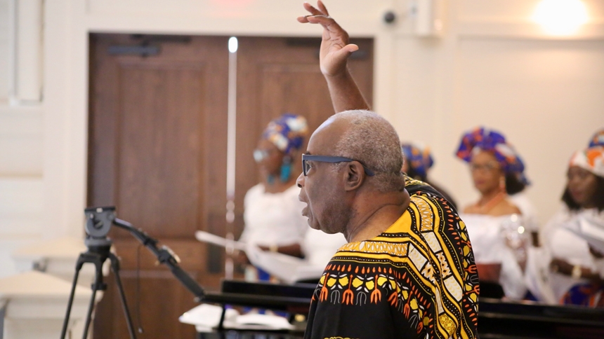 African Heritage Mass celebrated at Holy Name of Jesus Cathedral