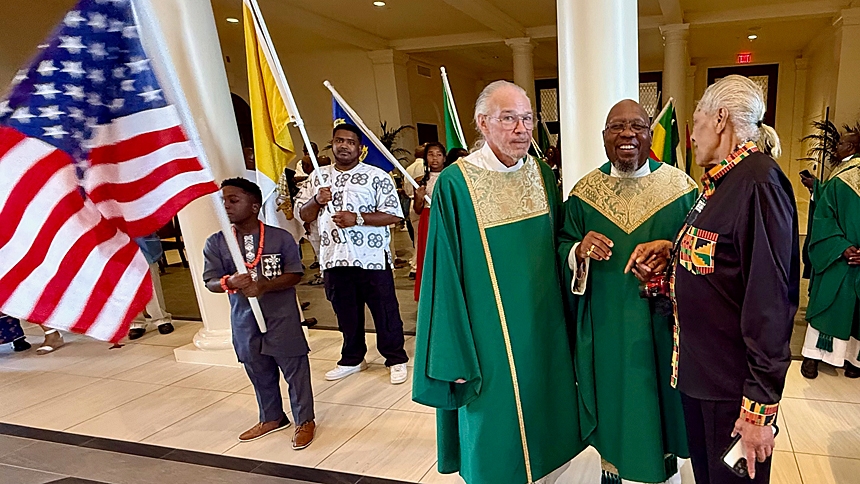 African Heritage Mass celebrated at Holy Name of Jesus Cathedral