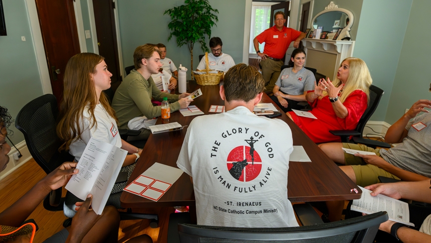 A place to call home at NCSU; photo by Greg Mintel