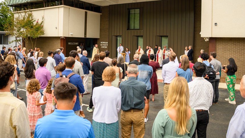 UNC Newman celebrates renovations and gifts