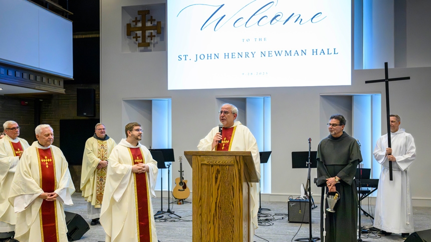 UNC Newman celebrates renovations and gifts
