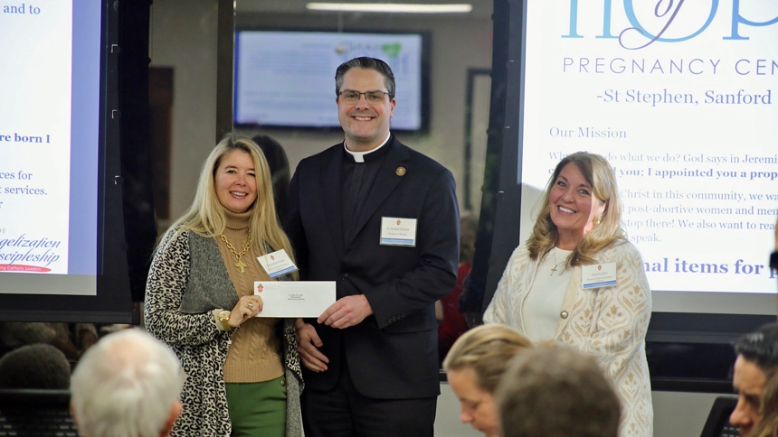 Human Life and Dignity grant recipients honored