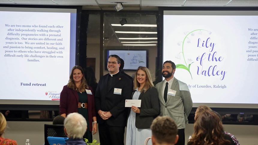 Human Life and Dignity grant recipients honored