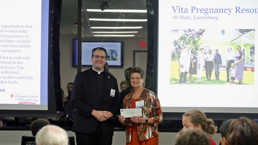 Human Life and Dignity grant recipients honored