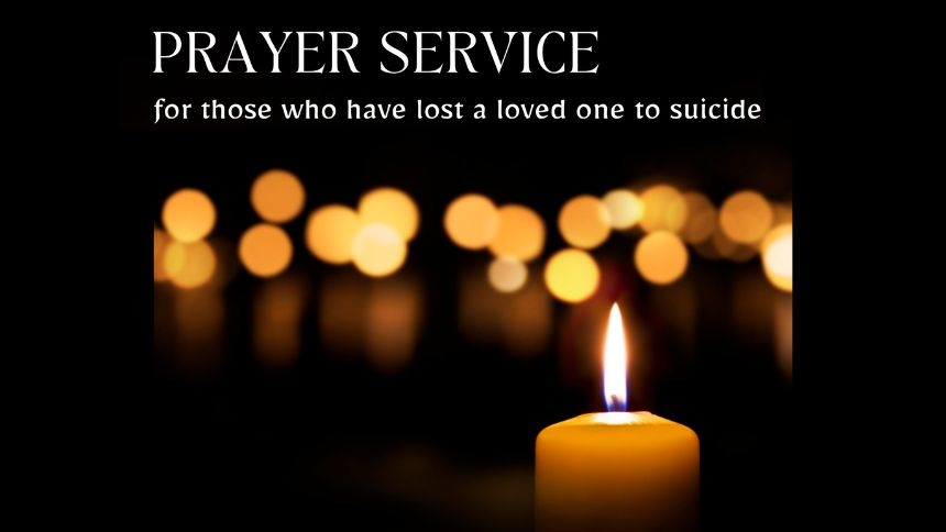 Suicide Loss Prayer Service