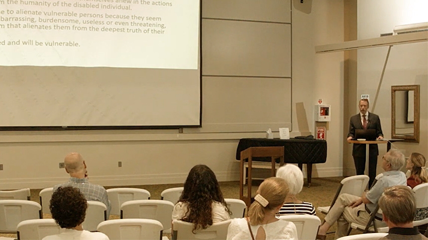 Dr. McCaffrey speaks on 'Life as a Pro-Life Neonatologist in a Culture of Death'