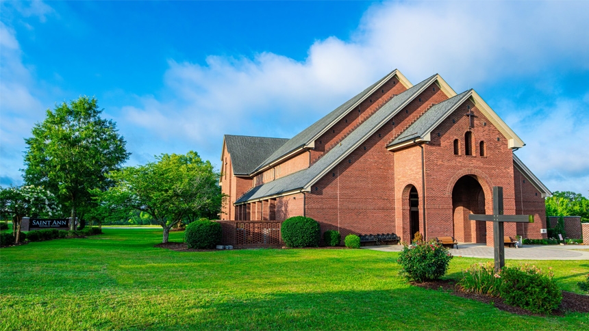 St. Ann Catholic Church, Clayton, NC