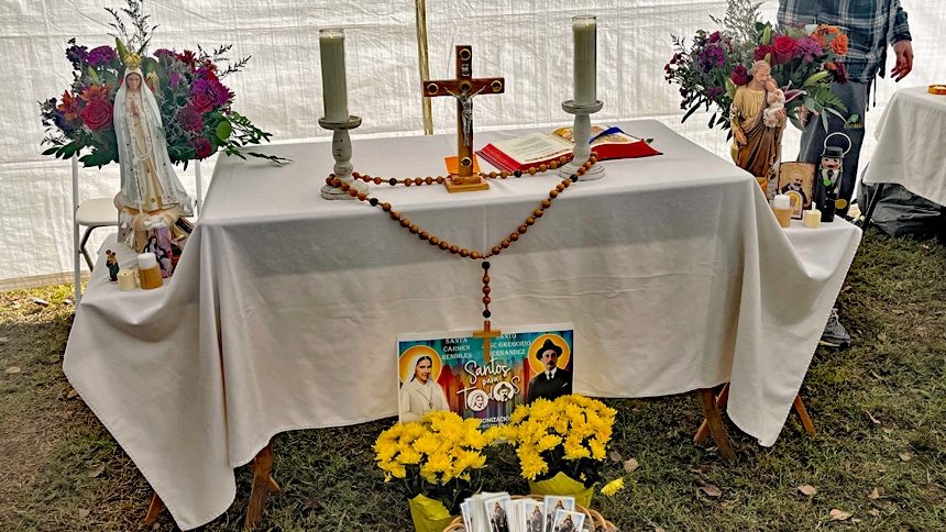 Students and families bring All Saints Day to life