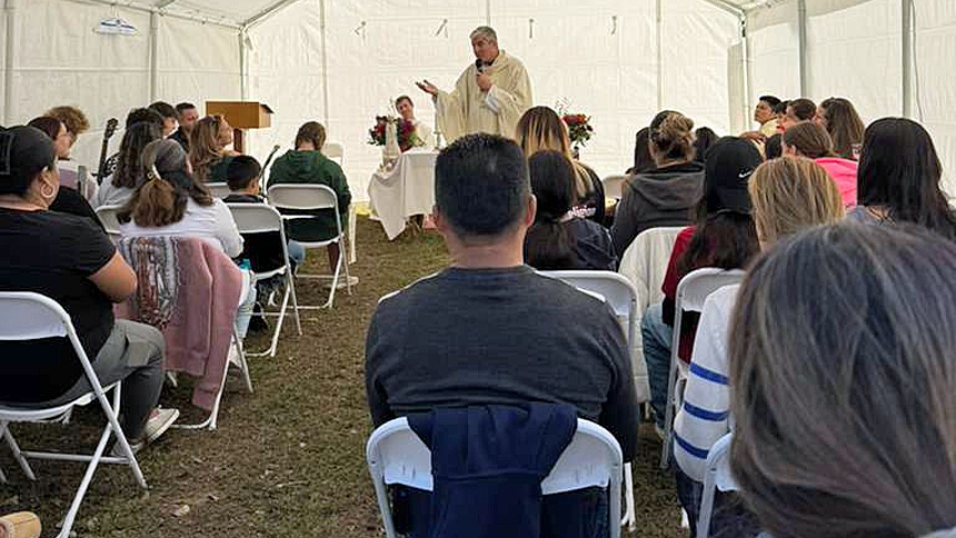 Students and families bring All Saints Day to life