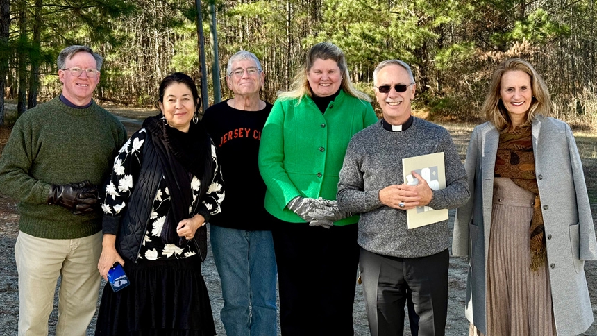 The blessing of 1240 AM, led by Our Lady of Guadalupe