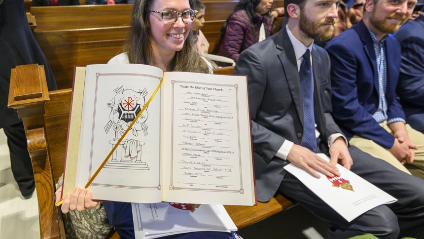 Cathedral hosts Rite of Election