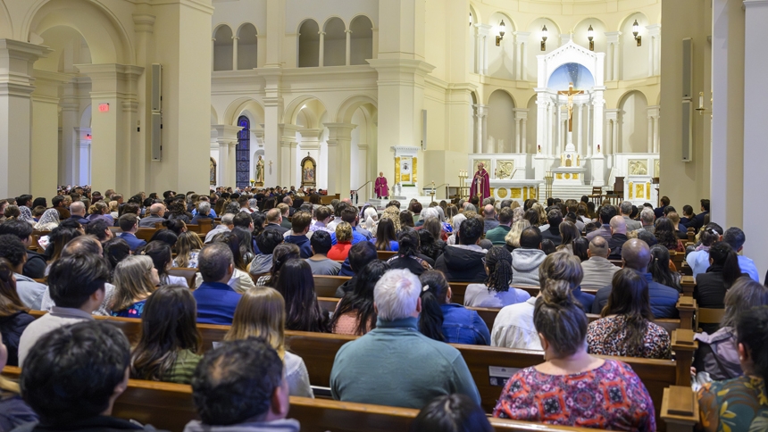 Cathedral hosts Rite of Election