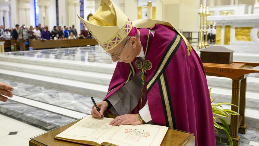 Cathedral hosts Rite of Election