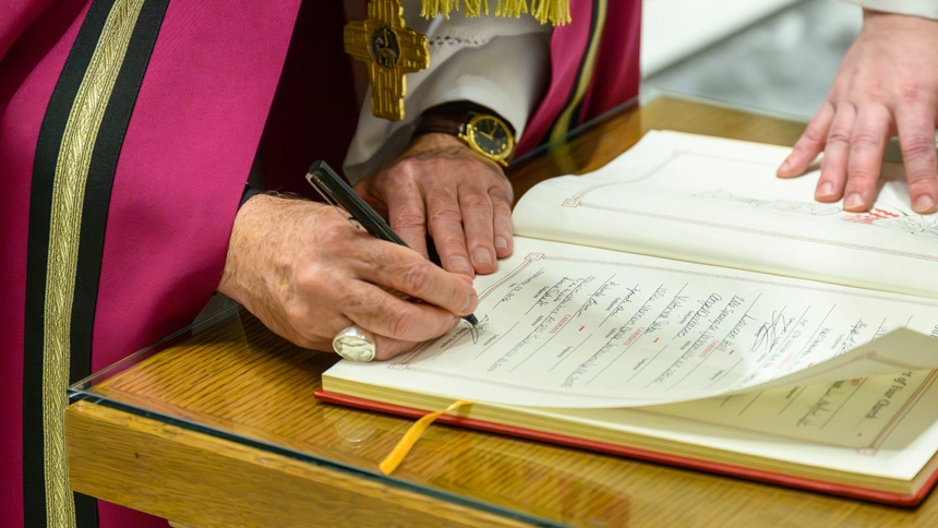 Cathedral hosts Rite of Election