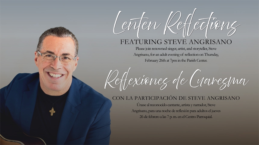 Lenten Mission with Reflections by Steve Angrisano