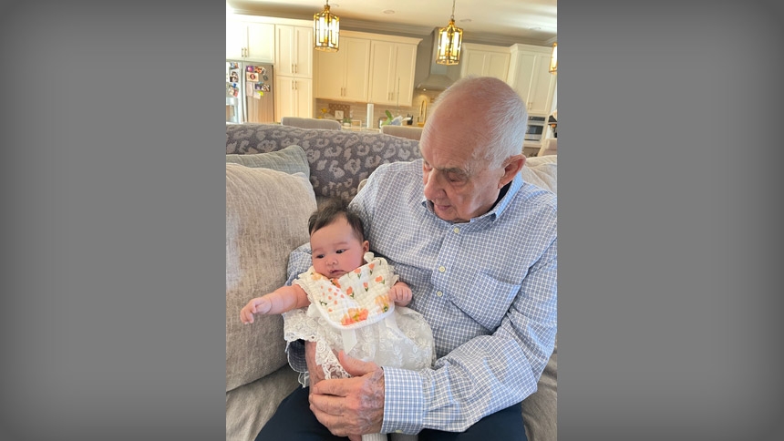 Monsignor and Caroline 